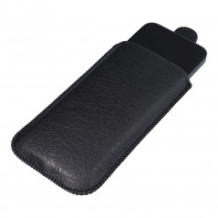 Slim Kora 2 for Apple iPhone 12 Pro Max FORCELL Case of 100% natural leather Black