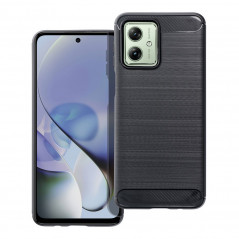 Motorola Moto G54 Case Carbon Elegant  Black 