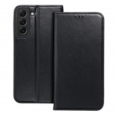 Samsung Galaxy S24 Wallet Cases Smart Magneto book Black 