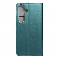 Samsung Galaxy S24 Wallet Cases Smart Magneto book Dark green 