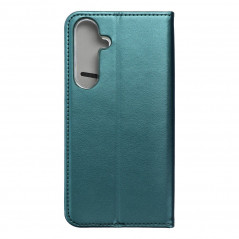 Samsung Galaxy S24 PLUS Wallet Cases Smart Magneto book Dark green 