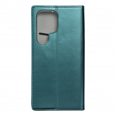 Samsung Galaxy S24 ULTRA Wallet Cases Smart Magneto book Dark green 