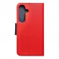 Samsung Galaxy S24 Wallet Cases Fancy Book Red / Navy 