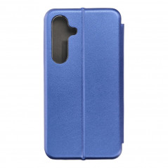 Samsung Galaxy S24 Wallet Cases Book Elegance Elegant  Navy 