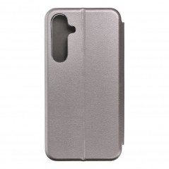 Samsung Galaxy S24 PLUS Wallet Cases Book Elegance Elegant  Grey 