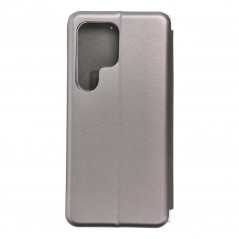 Samsung Galaxy S24 ULTRA Wallet Cases Book Elegance Elegant  Grey 