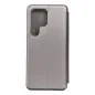 Samsung Galaxy S24 ULTRA Wallet Cases Book Elegance Elegant  Grey 