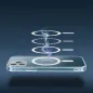 Apple iPhone 15 Case Clear Mag Cover MagSAFE  Transparent 