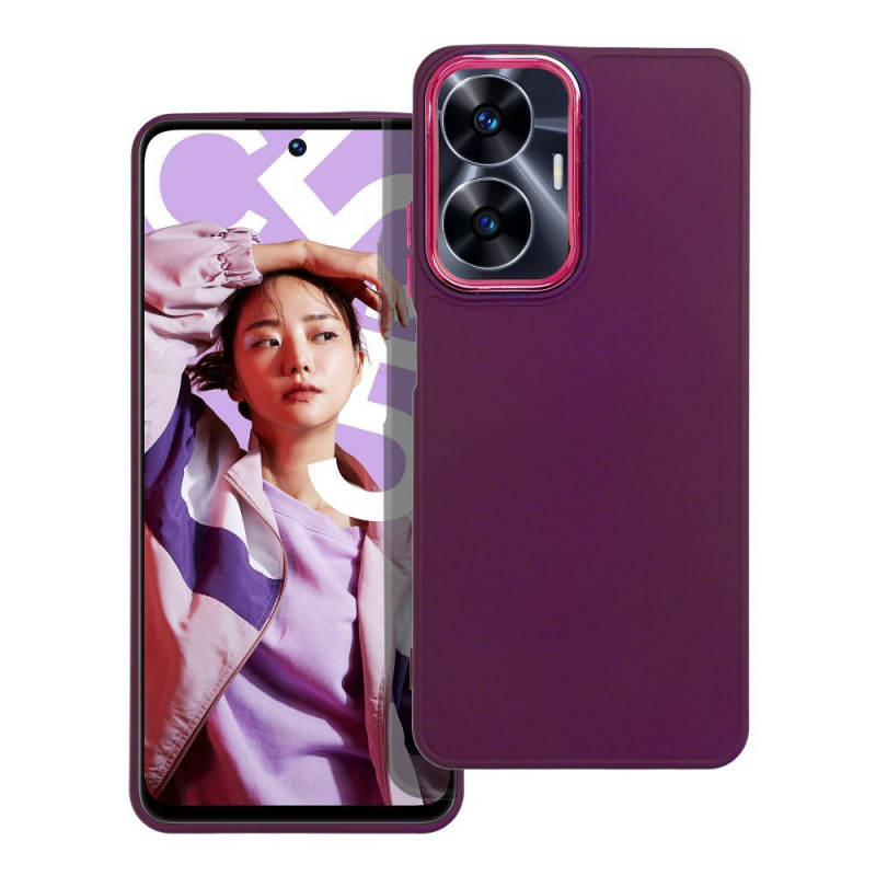 realme C55 Case FRAME Elegant  Purple