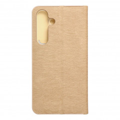 Samsung Galaxy S24 Wallet Cases LUNA Book Gold Elegant  Gold 