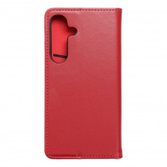 Samsung Galaxy S24 Wallet Cases Leather case SMART PRO Elegant  Claret 