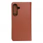 Samsung Galaxy S24 Wallet Cases Leather case SMART PRO Elegant  Brown 