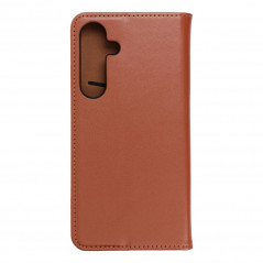 Samsung Galaxy S24 PLUS Wallet Cases Leather case SMART PRO Elegant  Brown 