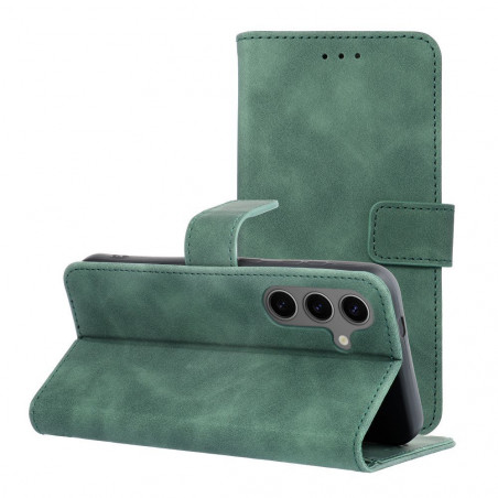 Samsung Galaxy S24 Wallet Cases TENDER Book Green