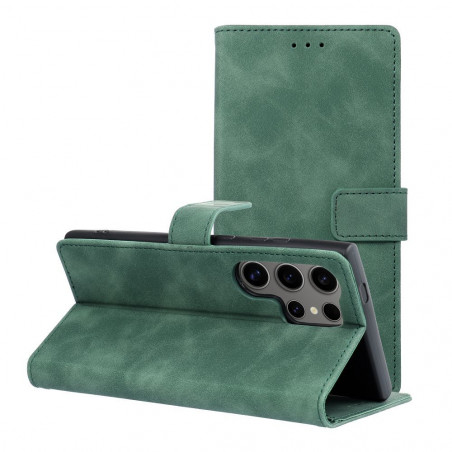 Samsung Galaxy S24 ULTRA Wallet Cases TENDER Book Green