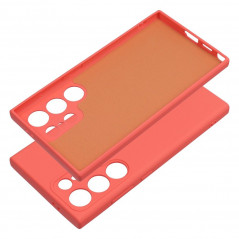 Samsung Galaxy S24 ULTRA Case Silicone Elegant  Peach 