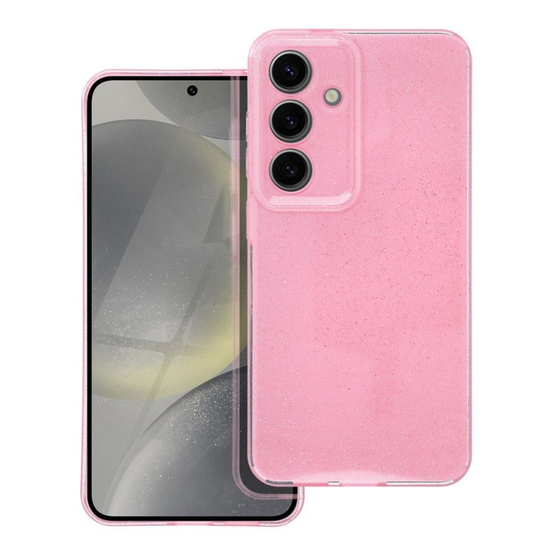 Samsung Galaxy S24 Case CLEAR 2mm BLINK Pink 