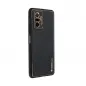 Samsung Galaxy S24 PLUS Case Leather Black 