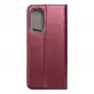 Oppo A58 Wallet Cases Smart Magneto book Burgundy 