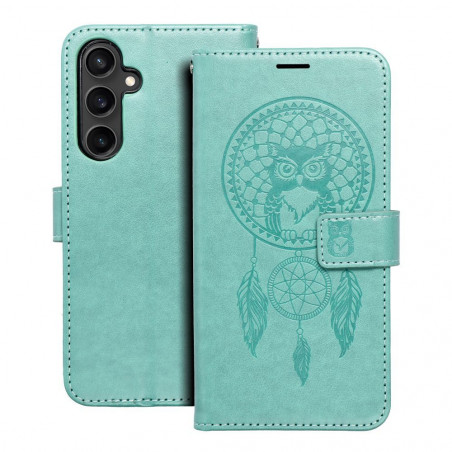 Samsung Galaxy S23 FE Wallet Cases MEZZO Book Dreamcatcher  Green 