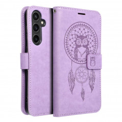 Samsung Galaxy S23 FE Wallet Cases MEZZO Book Dreamcatcher  Purple 