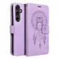 Samsung Galaxy S23 FE Wallet Cases MEZZO Book Dreamcatcher  Purple 