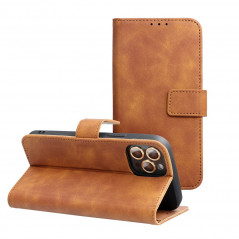 Samsung Galaxy A35 Wallet Cases TENDER Book Brown 