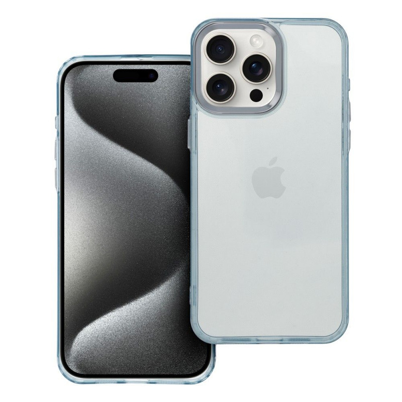 Apple iPhone 15 Pro Max Case Pearl Light blue 