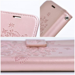 Samsung Galaxy A35 Wallet Cases MEZZO Book Tree  Rose gold 