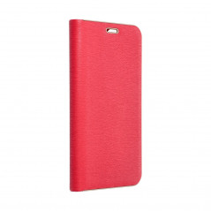 Samsung Galaxy S23 FE Wallet Cases LUNA Book Gold Elegant  Red 