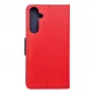 Samsung Galaxy A35 Wallet Cases Fancy Book Red / Navy 