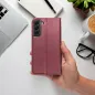 Samsung Galaxy A35 Wallet Cases Smart Magneto book Burgundy 