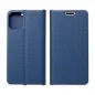 Samsung Galaxy A15 5G Wallet Cases LUNA Book Carbon Carbon Fibre, Elegant  Blue 