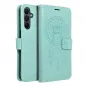 Samsung Galaxy A15 5G Wallet Cases MEZZO Book Dreamcatcher  Green 