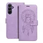 Samsung Galaxy A15 5G Wallet Cases MEZZO Book Dreamcatcher  Purple 