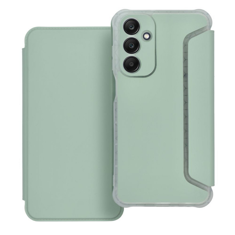 Samsung Galaxy A25 5G Wallet Cases Piano Book Light green 