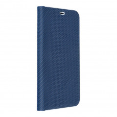 Samsung Galaxy A05 Wallet Cases LUNA Book Carbon Carbon Fibre, Elegant  Blue 