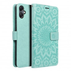 Samsung Galaxy A05 Wallet Cases MEZZO Book Mandala  Green 