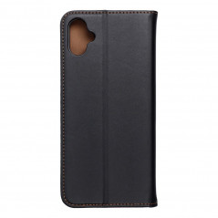 Samsung Galaxy A05 Wallet Cases Leather case SMART PRO Elegant  Black 