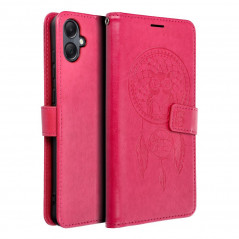 Samsung Galaxy A05 Wallet Cases MEZZO Book Dreamcatcher  Magenta 