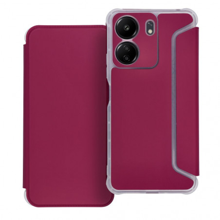 XIAOMI Redmi 13C Wallet Cases Piano Book Magenta 