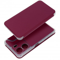 XIAOMI Redmi 13C Wallet Cases Piano Book Magenta 