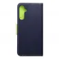 Samsung Galaxy A15 5G Wallet Cases Fancy Book Navy / Lime 