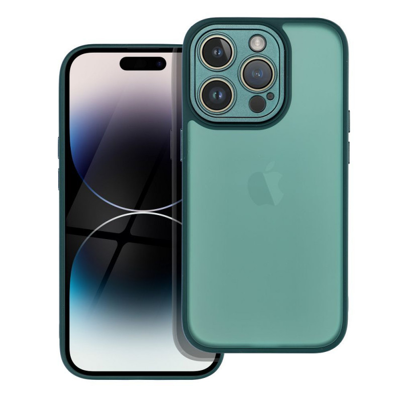 Apple iPhone 14 Pro Case VARIETE Elegant  Dark green 