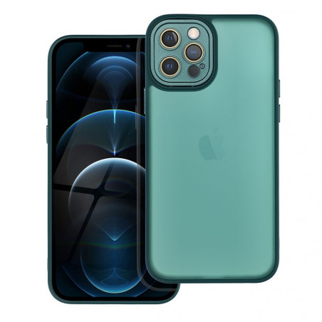 Apple iPhone 12 Pro Case VARIETE Elegant  Dark green