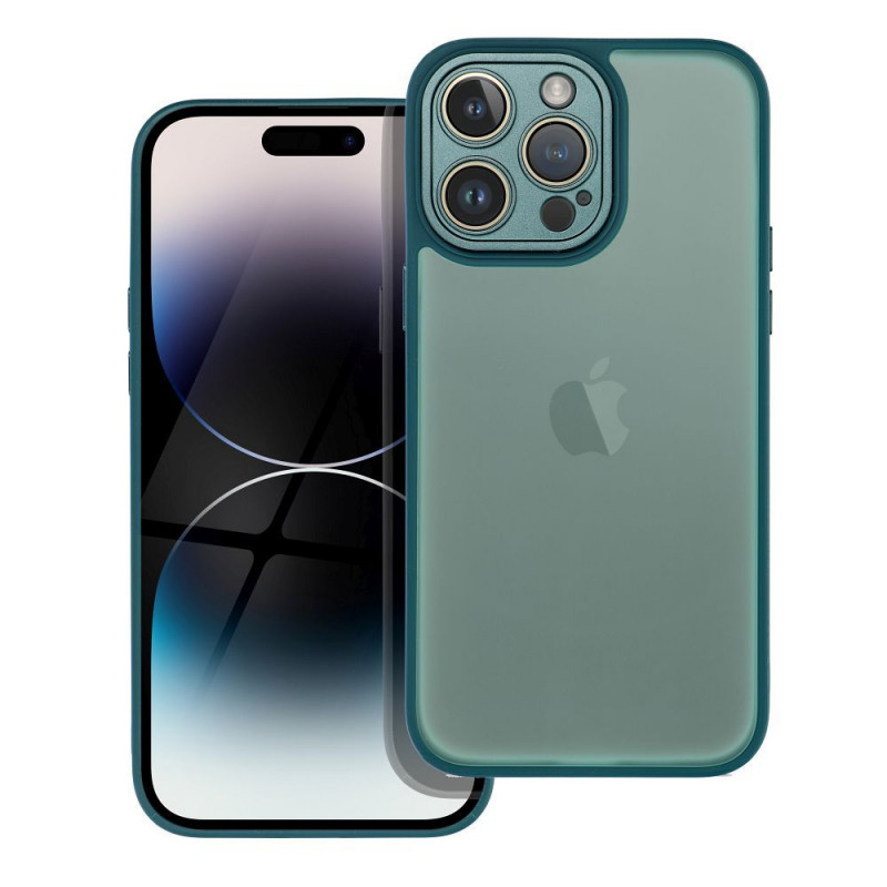 Apple iPhone 14 Pro Max Case VARIETE Elegant  Dark green 