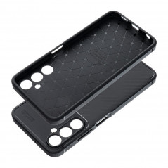 Samsung Galaxy A05s Case Carbon premium Elegant  Black 