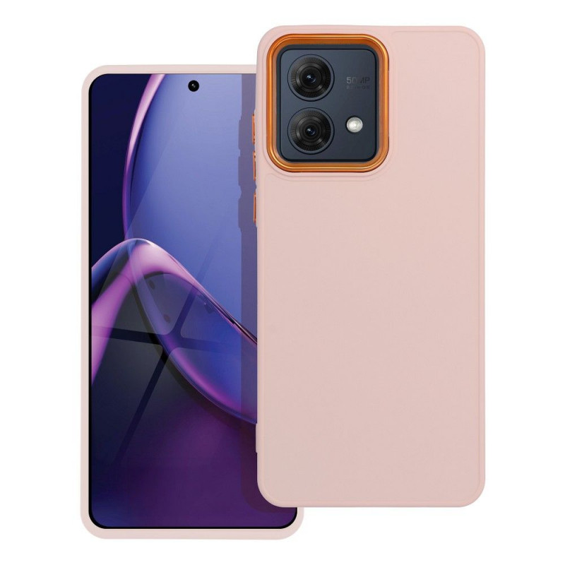 Motorola Moto G84 Case FRAME Elegant  Powder pink 