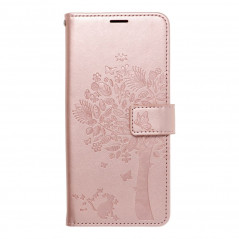 Samsung Galaxy A55 Wallet Cases MEZZO Book Tree  Rose gold 