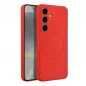 Samsung Galaxy S24 Case Silicone Mag Cover MagSAFE  Red 